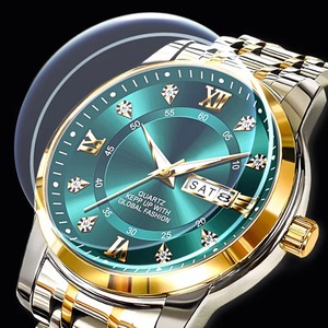 Reloj de Cuarzo para Hombre con Logotipo Personalizado Drioshipping, Reloj de Moda con Fecha Automática, Manecillas Luminosas y Visualización del Día de la Semana - Product Image 5