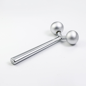 Aluminum Alloy Silver Facial <strong>Roller</strong> Massager <strong>Face</strong> Slimming and Tightening Beauty Tool for Skincare <strong>Metal</strong> Material - Product Image 3