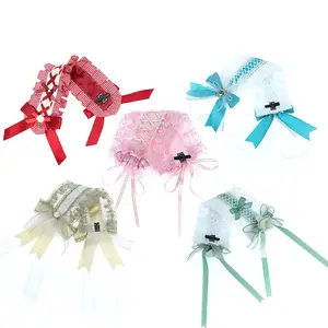 Custom Hand Made Lolita Headband Fashion Accessories Lace Bow Comic-Con Party Dress Up Headwear Hair Accessories
