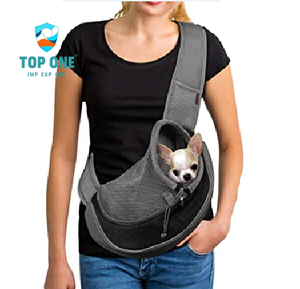 TopOne Custom Breathable Mesh <b>Dog</b> <b>Sling</b> <b>Carrier</b> Travel Safe Sports & Entertainment Product for <b>Dogs</b> & Cats - Product Image 5