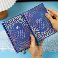 Cuaderno de tapa dura estilo gótico vintage con tarot, bordes brillantes con lámina dorada personalizada, diario de meditación personalizado