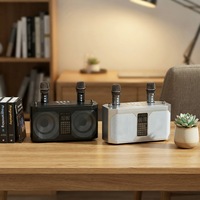 Speaker Bluetooth dengan Mikrofon Speaker Nirkabel Portabel Speaker Karaoke untuk Rumah/Pesta/Di Luar Ruangan WJ-A920