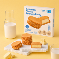 Boîte d'emballage pour biscuits et pâtisseries en carton blanc à 4 compartiments, impression offset couleur, carton blanc de qualité alimentaire, boîte cadeau pour biscuits