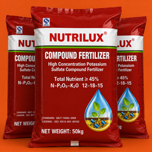 Fertilizante Compuesto de Sulfato de Potasio NPK 12-18-<span class=keywords><strong>15</strong></span> Granular de Liberación Rápida, Precio Competitivo, Venta Caliente - Product Image 6