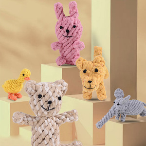 Factory Direct Sales of Pet <strong>Cotton</strong> <strong>Rope</strong> <strong>Toys</strong>, Durable Chew <strong>Toys</strong> for <strong>Dogs</strong>, <strong>Hand</strong>-<strong>woven</strong> <strong>Rope</strong> Interactive Product - Product Image 1