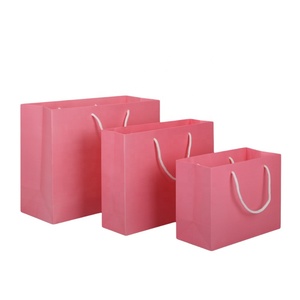 <span class=keywords><strong>Papel</strong></span> con logotipo de patrón de color imprimible personalizado de fábrica Compre bolsas de <span class=keywords><strong>papel</strong></span> rosa Victorias Secret con asa - Product Image 1