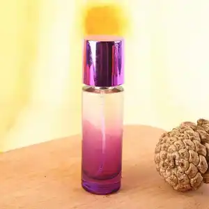 Glass Bottle Factory Produced Hot Sale Refillable Empty Glass Perfume Bottle With Spray