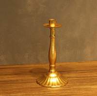 Chandelier en fer doré pour bougies votives, décoration intérieure, ornements de mariage, lanternes et pots à bougies