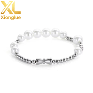 Collier de perles en acier inoxydable style gothique, chaîne de clavicule, tendance neutre, personnalité Ins, charme punk éternel, mode - Product Image 2