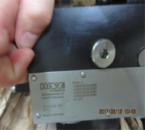 Válvula de Retención Operada por Piloto HAWE HRP1 - Product Image 2