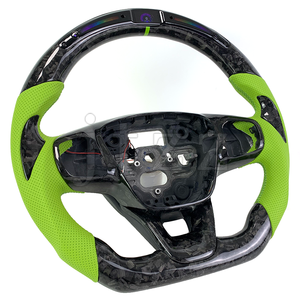 Para <span class=keywords><strong>Ford</strong></span> <span class=keywords><strong>Focus</strong></span> Mk4 2019-2024 ST <span class=keywords><strong>RS</strong></span> pantalla LED personalizada fibra de carbono volante de coche Interior Venta caliente accesorio de coche - Product Image 2