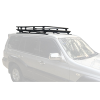 Porte-bagages de toit en alliage d'aluminium JIZHENG avec une capacité supérieure à 100 kg, installation facile pour Terracan