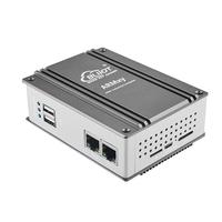 Contrôleur ARM sur rail DIN, quad-core A55 1,8 GHz + 2 Go + 16 Go pour solution de système de stockage d'énergie EMS/BMS