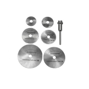 Petites lames de scie, disques de coupe <span class=keywords><strong>pour</strong></span> perceuses <span class=keywords><strong>Dremel</strong></span>, disques rotatifs HSS, disques rotatifs à pointe en carbure de tungstène, lames de scie circulaires - Product Image 4