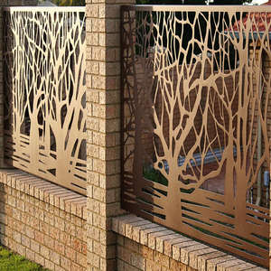 Systèmes de façade murale extérieure Matériel de décoration Panneaux en métal découpés au laser <span class=keywords><strong>Mashrabiya</strong></span> Panneaux sculptés - Product Image 3