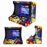 Konsol Game Portabel All-In-One 2026 Layar 22-inci Arcade Ganda Desktop Permainan Koin Logam Spanyol