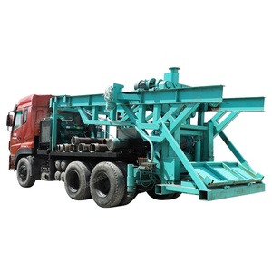 משאית רכוב לאחור מחזור מים קידוח אסדות המשמש מים היטב קידוח למכירה - Product Image 1