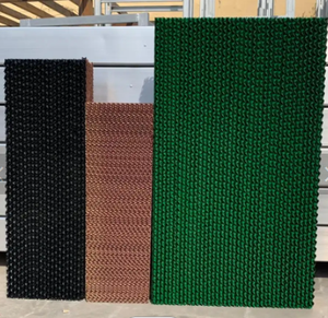 105gsmクラフト紙5090難燃性ハニカム冷却紙フィルターパッド工業用ワークショップエアフィルター用 - Product Image 6