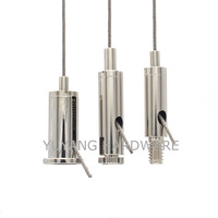Kit de suspension de plafond à prix d'usine, fixation de plafond en cuivre OEM, rail de suspension