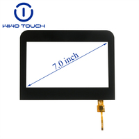 Écran tactile capacitif de 7 pouces, verre de 3,0 mm CYTMA568-56 6H -20 ℃ ~+70 ℃   pour IHM industrielle