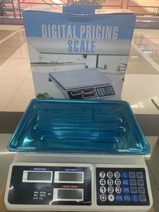 Balance de pesage numérique électronique commerciale et domestique avec calcul du prix, capacité 40 kg/2 g (kg/lb/<span class=keywords><strong>viss</strong></span>) - Product Image 1