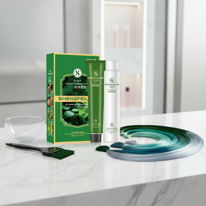 Tinta per <span class=keywords><strong>Capelli</strong></span> Jiaying Premium a Base Vegetale Semi-Permanente al Tè Nero, Senza Ammoniaca, Non Danneggiante, 6-8 Livelli, Per Tutti i Tipi di <span class=keywords><strong>Capelli</strong></span> - Product Image 1