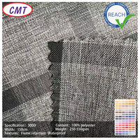 Tissu Oxford en polyester enduit PVC bicolore 250 g/m² 300D, résistant aux flammes et imperméable, sur mesure pour la danse du dragon