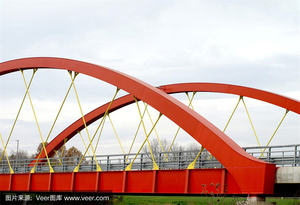 鉄骨構造トラス橋高性能プレハブ鋼線ロープケーブル吊り橋高架橋スカイウォーク橋 - Product Image 5