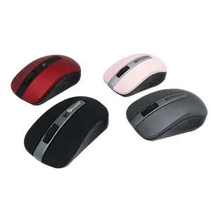 Mouse desain pribadi baru, Mouse optik nirkabel 2.4G tombol 4D, Mouse komputer kustom untuk rumah kantor bisnis MW-020LU