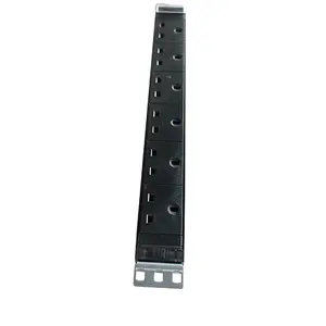 1U 19 ''360-Grad-Montageohren UK 8-Wege-Netzwerkschrank-PDU