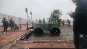 Bê tông san lấp mặt bằng Robot Laser screed máy tự động san lấp mặt bằng hệ thống cho xây dựng sàn thiết bị - Product Image 6