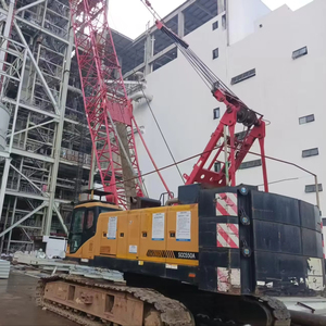 รถเครนตีนตะขาบ SCC550 มือสอง 55 ตัน คุณภาพสูง ราคาประหยัด อายุการใช้งานยาวนาน รถเครนตีนตะขาบมือสองขนาด 70 ตัน 80 ตัน 100 ตัน 150 ตัน 200 ตัน ขายดี - Product Image 1