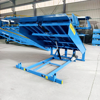 Niveleur de quai hydraulique pliable, rampe de chargement mobile pour conteneurs, pont d'accès fixe, plateforme élévatrice réglable