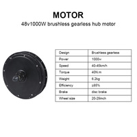 Kit de conversion électrique haute puissance 1000-3000W (ENC481000-3000) pour VTT et accessoires de vélo assisté