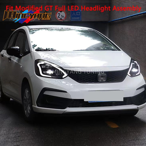 GT design Head light lampada fari fari 2021 per <span class=keywords><strong>HONDA</strong></span> FIT <span class=keywords><strong>Jazz</strong></span> led fari - Product Image 4