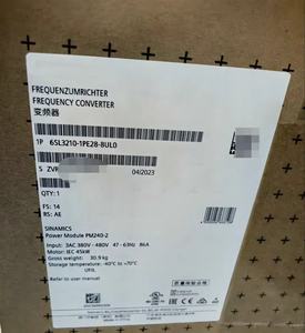6SL3210-1PE28-8UL0 sinamics PM240 2 IP20 <span class=keywords><strong>FSE</strong></span> U 400V โมดูลระบายความร้อนด้วยอากาศ45kW 100% ใหม่ดั้งเดิมมีในสต็อก - Product Image 1