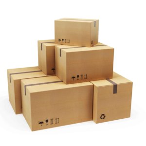 20x6x12 Plana Caixas De Papelão Única Parede Moving Carton Forte Atacado Bulk Caixas De Papelão Ondulado Envio Caixas De Papelão