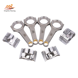 Kit de Bielas y Pistones Forjados Personalizados B16B VTEC de 81 mm de Diámetro para Honda <span class=keywords><strong>Civic</strong></span> <span class=keywords><strong>Type</strong></span> <span class=keywords><strong>R</strong></span> <span class=keywords><strong>EK9</strong></span> 1.6L, Mejora del Rendimiento del Motor - Product Image 2