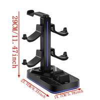Support de charge pour Nintendo Switch 2 Pro Controller avec support pour casque, chargeur double appareil, organisateur de rangement