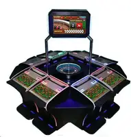 12 oyuncu Casino Tekerlek Masa Kumar Elektronik Rulet Oyun Makinesi