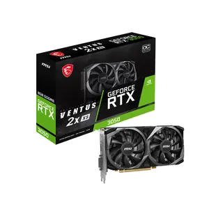 Tarjeta de juego MSI 3050 V ENTUS 2X XS 8G OC DVI \ DP \ gddr6 \ 8g \ 6pin