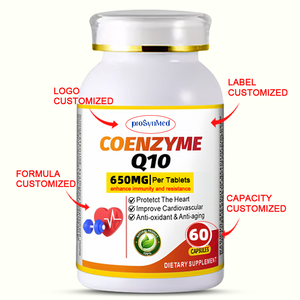 OEM Suda Çözünen Toplu 400mg Übikinol Coq10 Koenzim Q10 Kapsülleri Kalp Sağlığı İçin Coq10 Tozu - Product Image 3