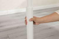 Bureau de console latérale réglable en hauteur de levage à gaz ergonomique rotatif à 360 ° du fabricant ADA pour un usage domestique