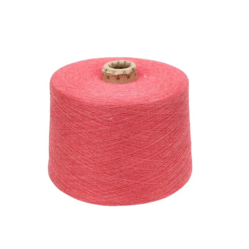 Vente en gros de fil de cachemire peigné 21-23 laine mérinos pour tissage et tricotage à la machine