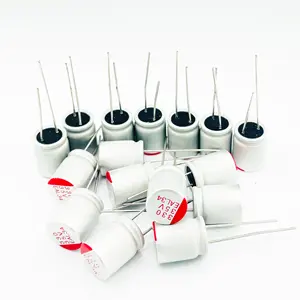 PC 2.5V390UF Conductive Polymer Solid Aluminum Electrolytic Capacitor -Radial Type