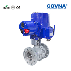 Válvula de Bola Motorizada de Acero Inoxidable de 2 Pulgadas a Prueba de Explosiones COVNA de 2 Vías con Brida - Product Image 4