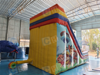 Toboggan gonflable de haute qualité pour chiens, toboggan gonflable pour enfants, château gonflable pour enfants, château de saut