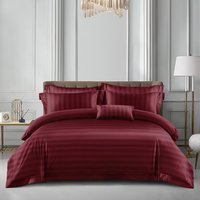 Housse de couette, ensemble de draps de lit d'hôtel 5 étoiles, ensemble de literie, housse de couette blanche, couette, oreiller, linge de lit en coton, personnalisé