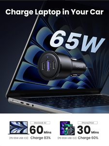 อะแดปเตอร์ชาร์จเร็วแบบพกพา 69W USB C PD 65W รองรับรุ่น 16 15 CD239/20467 69w ที่ชาร์จในรถยนต์แบบ USB C - Product Image 4