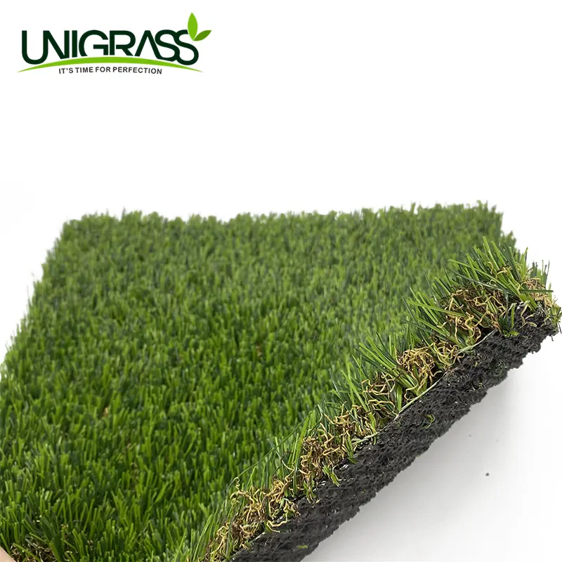 Gramado de plástico artificial para jardim, decorativo de alta qualidade para paisagem, gramado, grama sintética para jardim